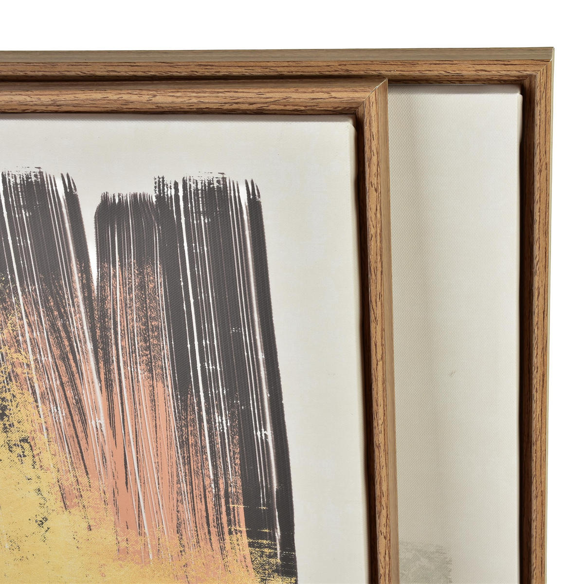 BILD Inga 2er Set 40/3/50 cm Kunstoff - Beige, Kunststoff (40/50cm) - Mondex