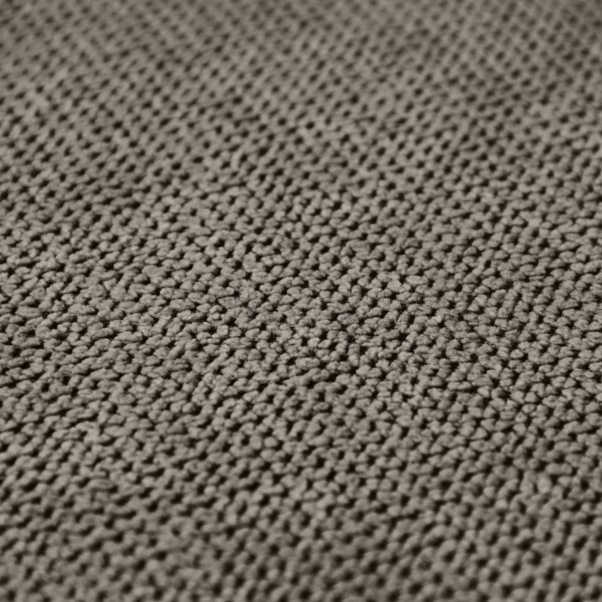 ECKBANK Zerra 192x153 cm, mit Metallbeinen, Curio-Stoff, Braun - Schwarz/Braun, Metall (192/153cm) - Beautysofa