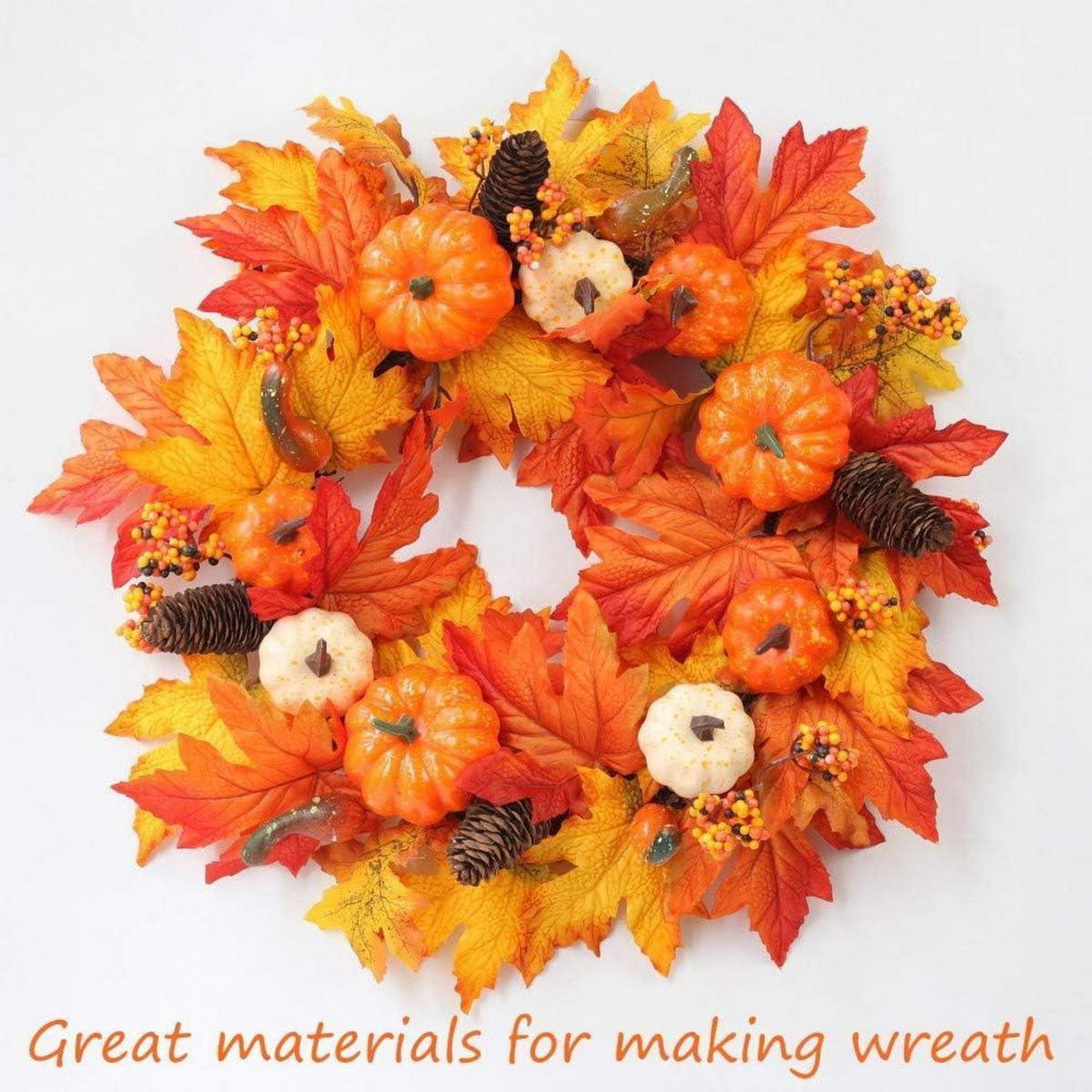 HERBSTDEKORATION Set 96-teilig - Multicolor, Kunststoff (10cm)