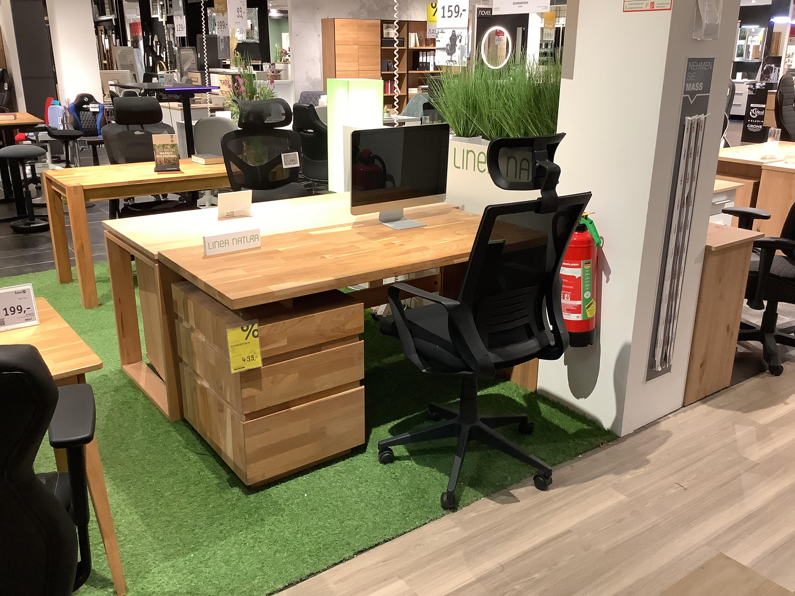 Schreibtisch Durban - Linea Natura