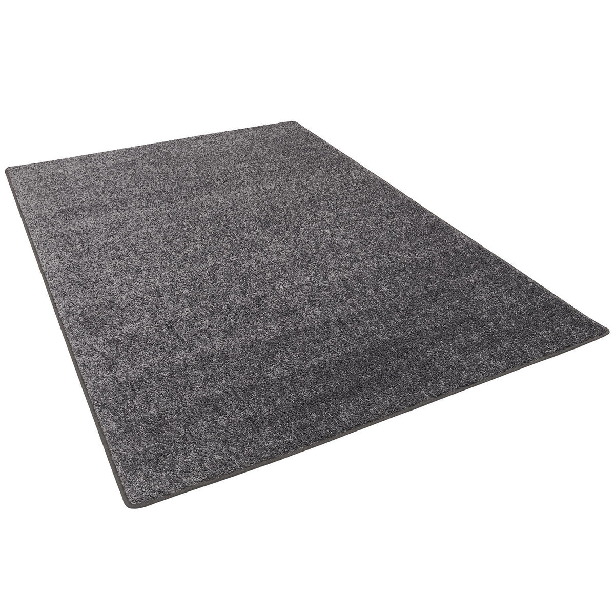 HOCHFLOR LANGFLOR TEPPICH COTTAGE - Grau, Textil (133/133cm) - Snapstyle