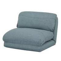 SCHLAFSESSEL Grau, Blau - Blau/Grau, Textil (75/60/75cm) - MCW
