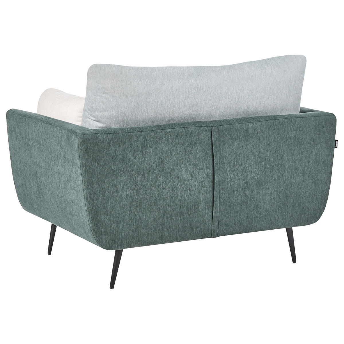 SESSEL Stoff Grün Bolga - Grün, Textil (119/89/83cm) - Beliani
