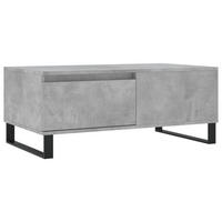 COUCHTISCH Betongrau 90x50x36,5 cm Holzwerkstoff - Grau, Holzwerkstoff (90/50/36.5cm) - furnicato