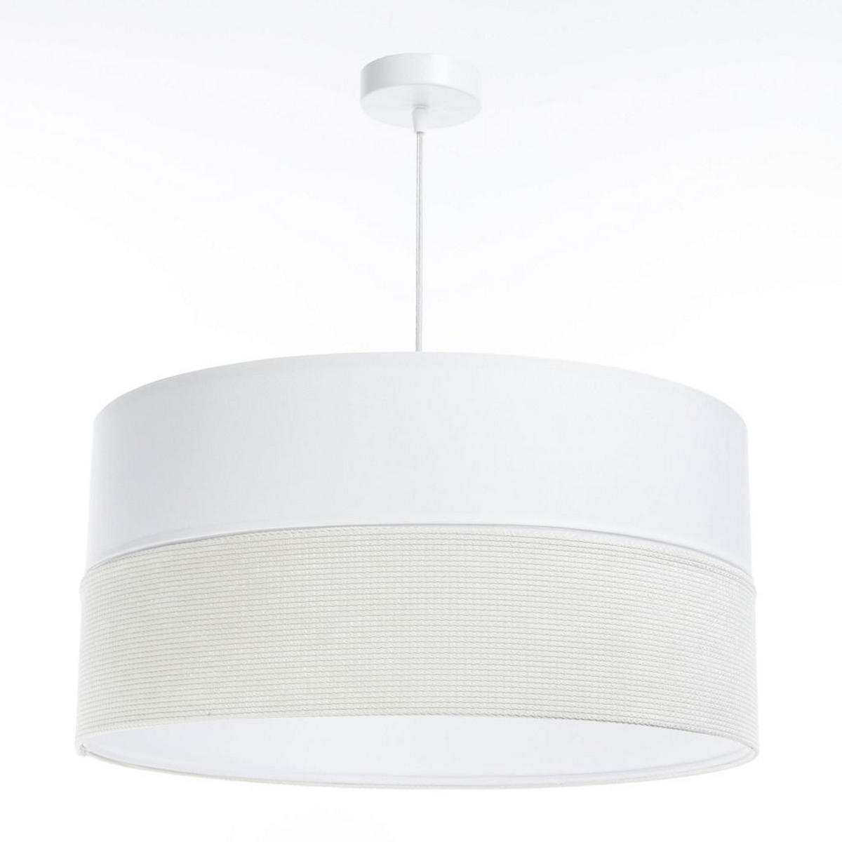 HÄNGELEUCHTE Weiß 40/20 cm - Weiß, Kunststoff (40/0.6/20cm) - ONZENO