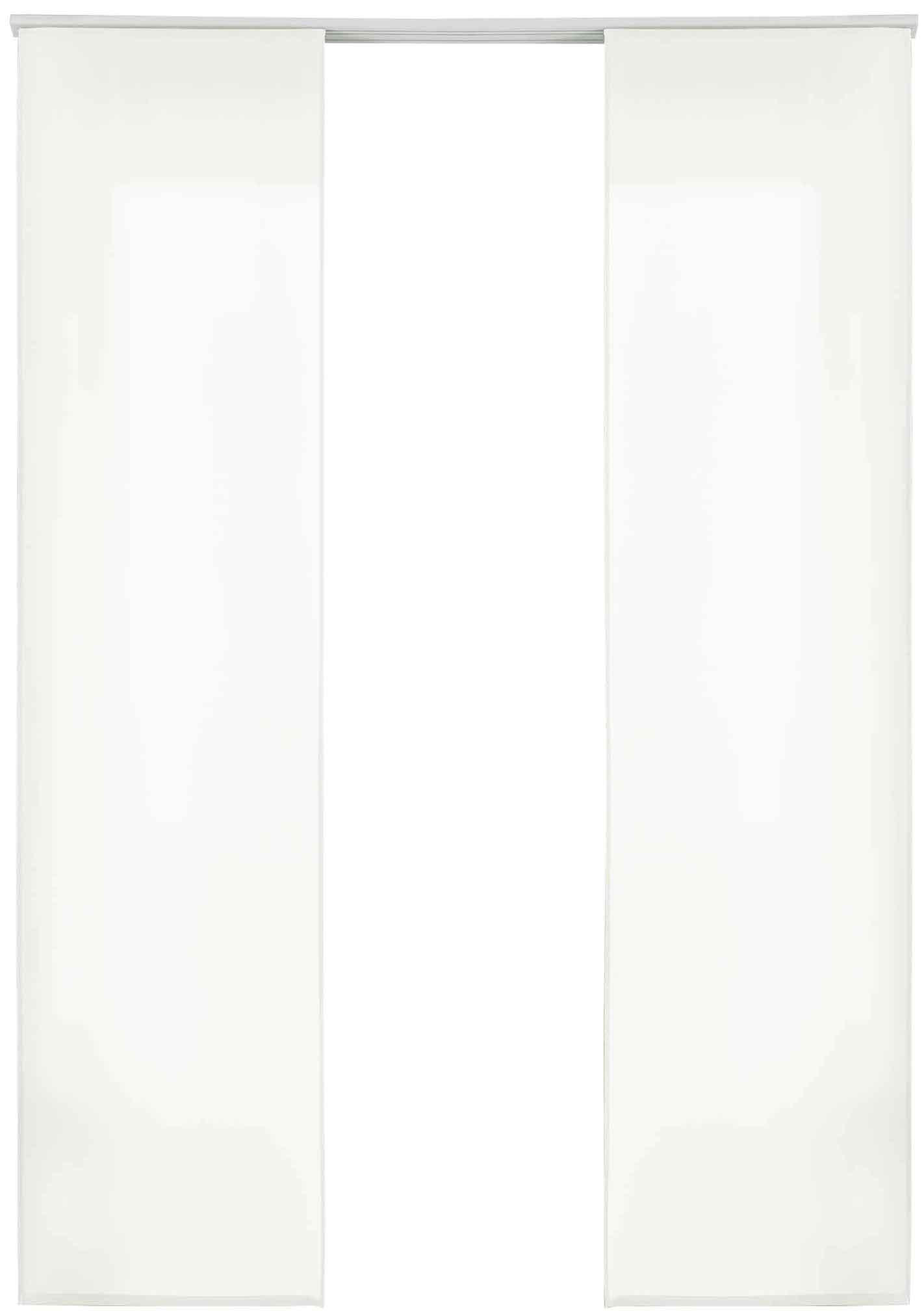 VORHANG 2ER SET HxB 245x60 cm Creme - Creme, Textil (60/245cm) - Gardinenbox
