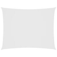 SONNENSEGEL Oxford-Gewebe Rechteckig 3x4 m Weiß - Weiß, Textil (400/300cm) - furnicato