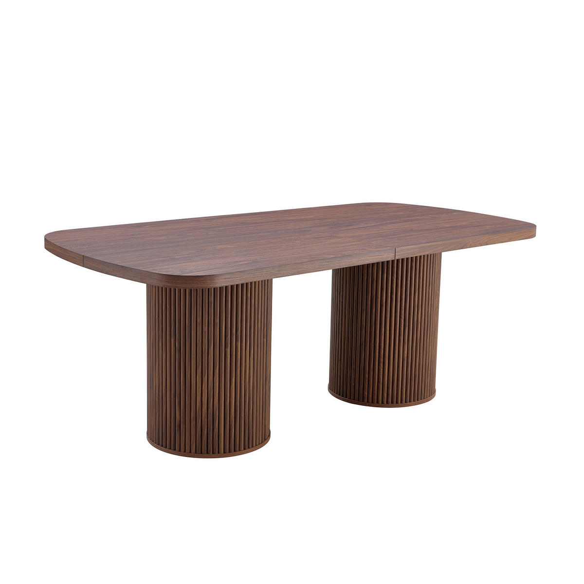 ESSTISCH Walnussoptik 180/90/76 cm - Walnussfarben, Holz (90/180/76cm) - PANGIVO