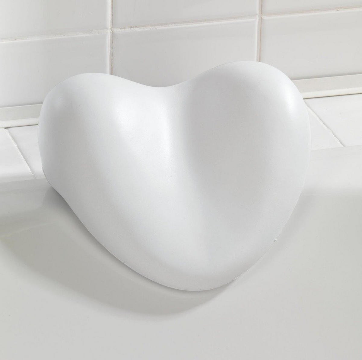 BADEWANNENKISSEN 11/20,5/25 cm - Weiß, Kunststoff (20.5/11cm) - Wenko