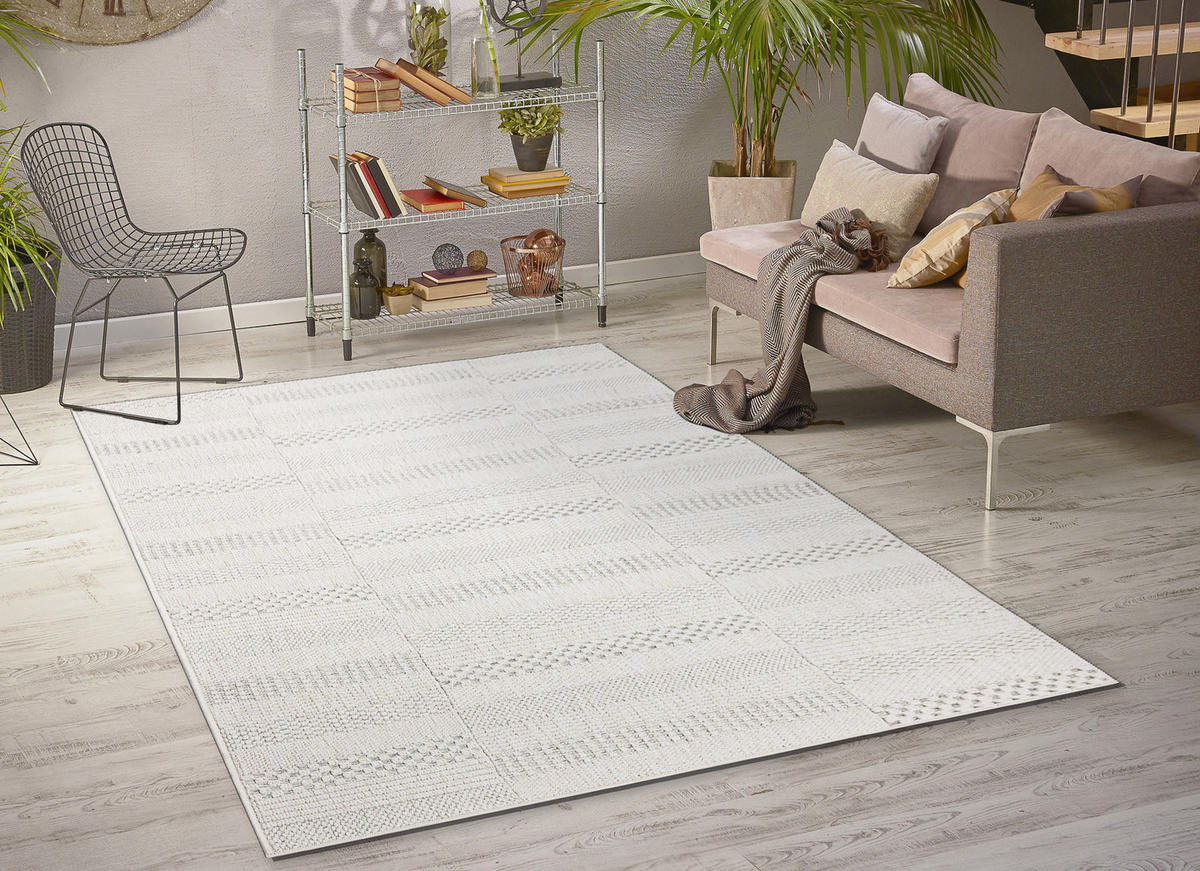 TEPPICH Origi 155/220 cm - Creme, Textil (155/220cm) - rugsX