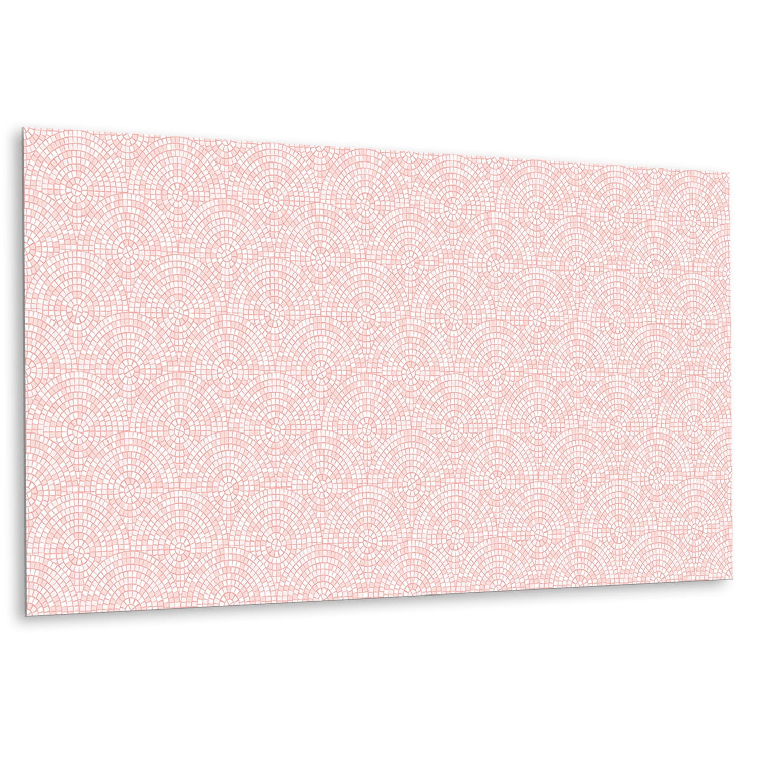 WANDPANEEL 100 x 50 cm Keramikmosaik - Pink, Textil (100/1.6/50cm) - TULUP