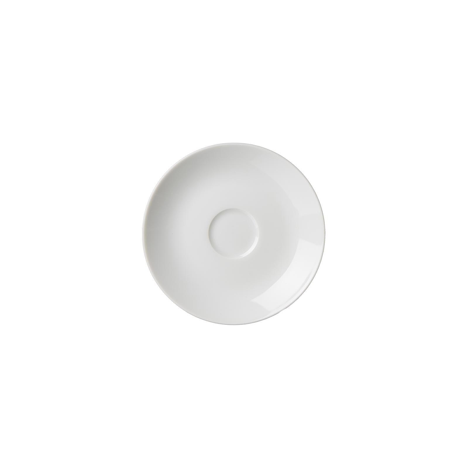 ESPRESSOUNTERTASSEN Bianco weiß ø 11.0 cm 6er Set - Weiß, Keramik (11cm) - Ritzenhoff Breker