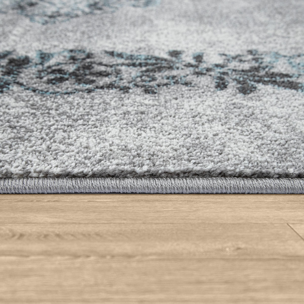 KURZFLORTEPPICH 60/100 cm Alabama 371 - Türkis, Textil (60/100cm) - Paco Home