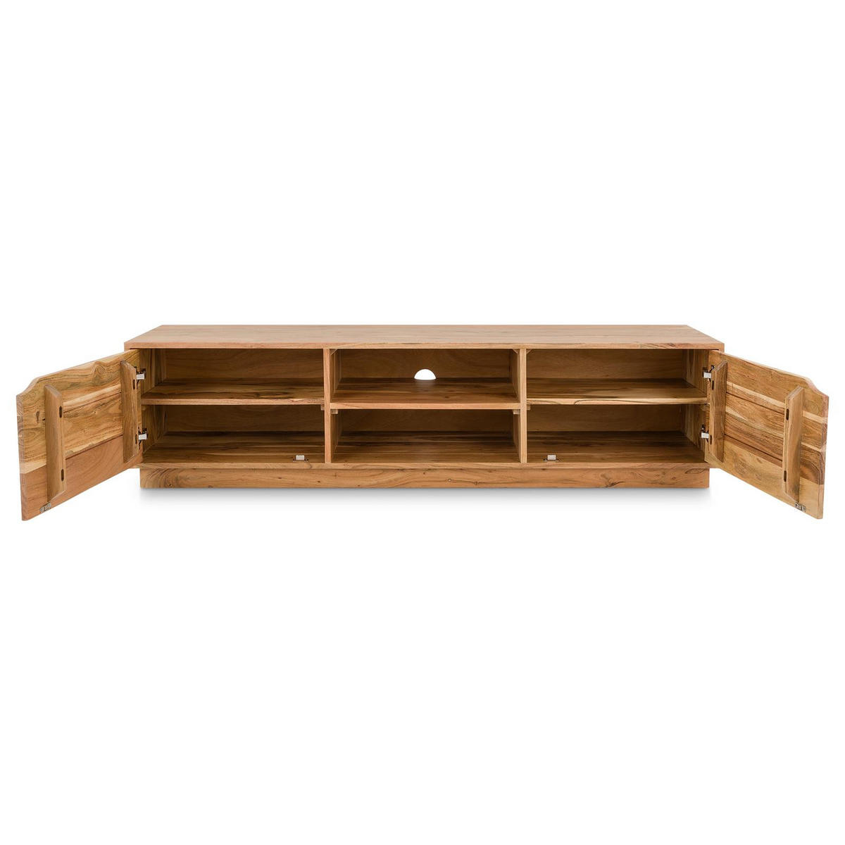 LOWBOARD UMA natur - Naturfarben, Holz (160/40/40cm) - IDIMEX