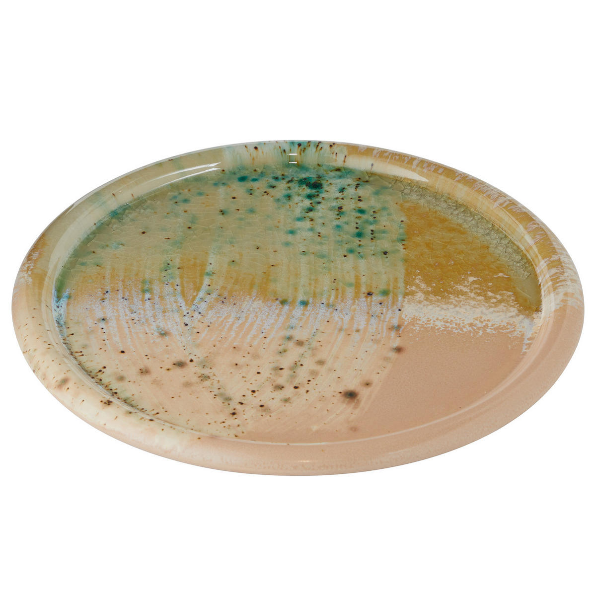 DINNERTELLER Sintra - Grün, Keramik (26/26/2cm) - Butlers