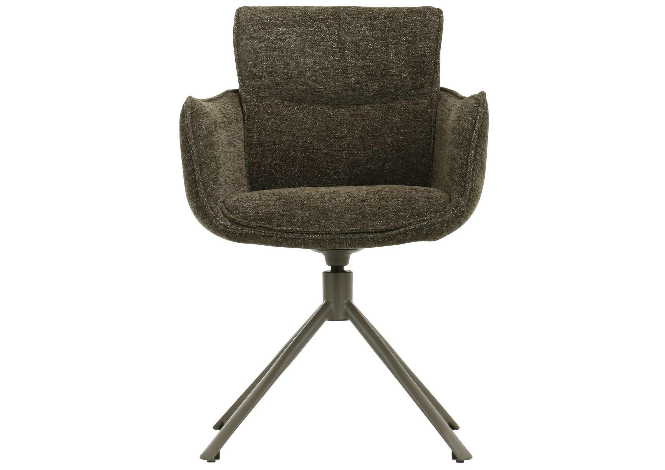 STUHL 100% Polyester 59 x 64 x 87 cm grün POLSTERSTÜHLE #01 - Grün, Kunststoff (59/87/64cm) - Massivmoebel24
