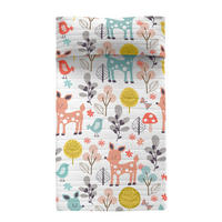 TAGESDECKE woodland 180x260 cm (bett 80/90/105) mehrfarbig - Multicolor, Textil (180/260cm) - Happy Friday
