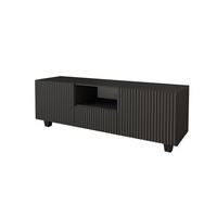 LOWBOARD NOA-2-S 140x50x41 cm - Schwarz - Schwarz, Holzwerkstoff (140/50/41cm) - ALTDECOR