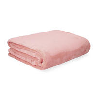 DECKE Rote rosa 150/200 cm - Pink, Textil (150/200cm) - Homla