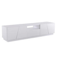 TV-SCHRANK 170cm Modern Patchwork-Stil Weiß - Weiß, Holz (43/23/60cm) - FLIEKS