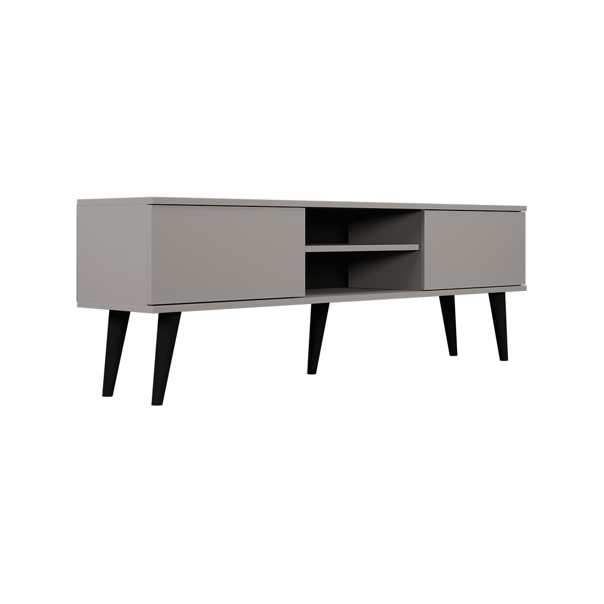TV-MÖBEL Toronto Grau - Grau, Holzwerkstoff (55/35/160cm) - Petits-meubles