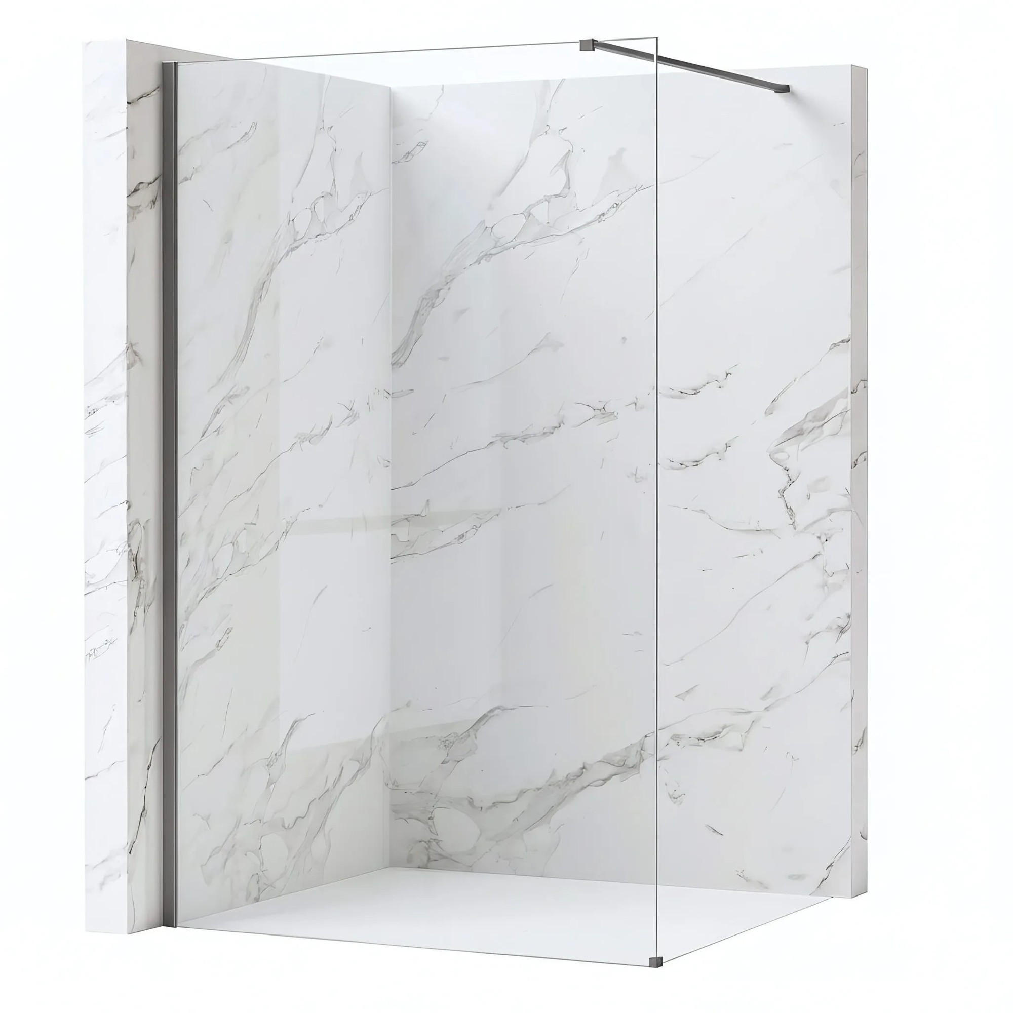 REA Duschwand Titan 130x195x120 cm