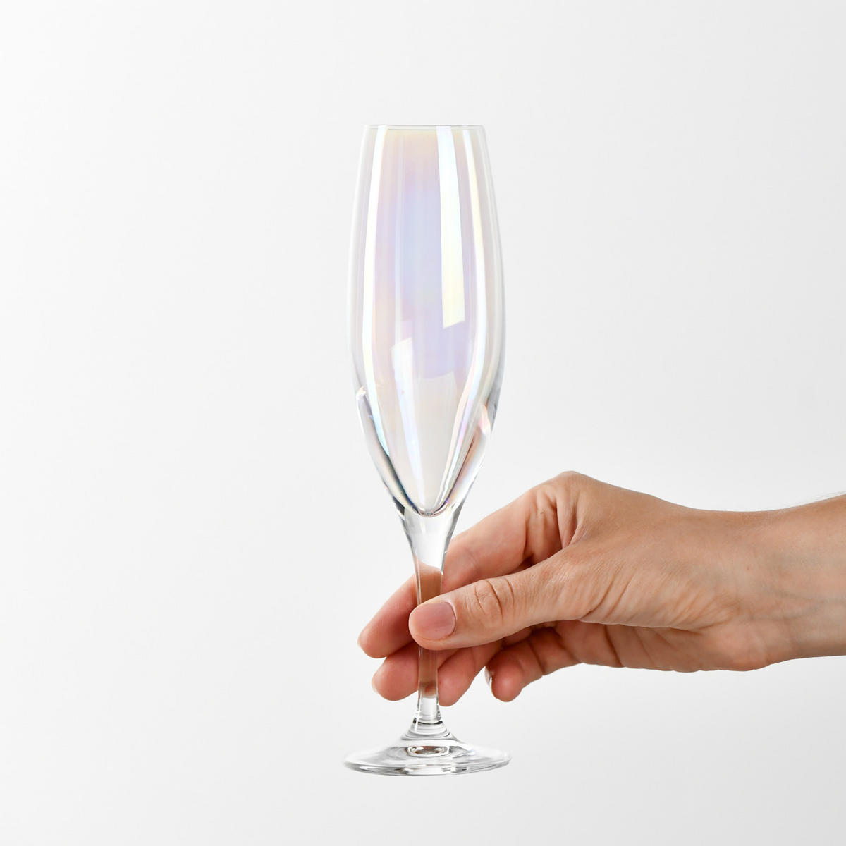 SEKTGLÄSER, 6er-Set, 210 ml - Multicolor, Glas (0.21L)