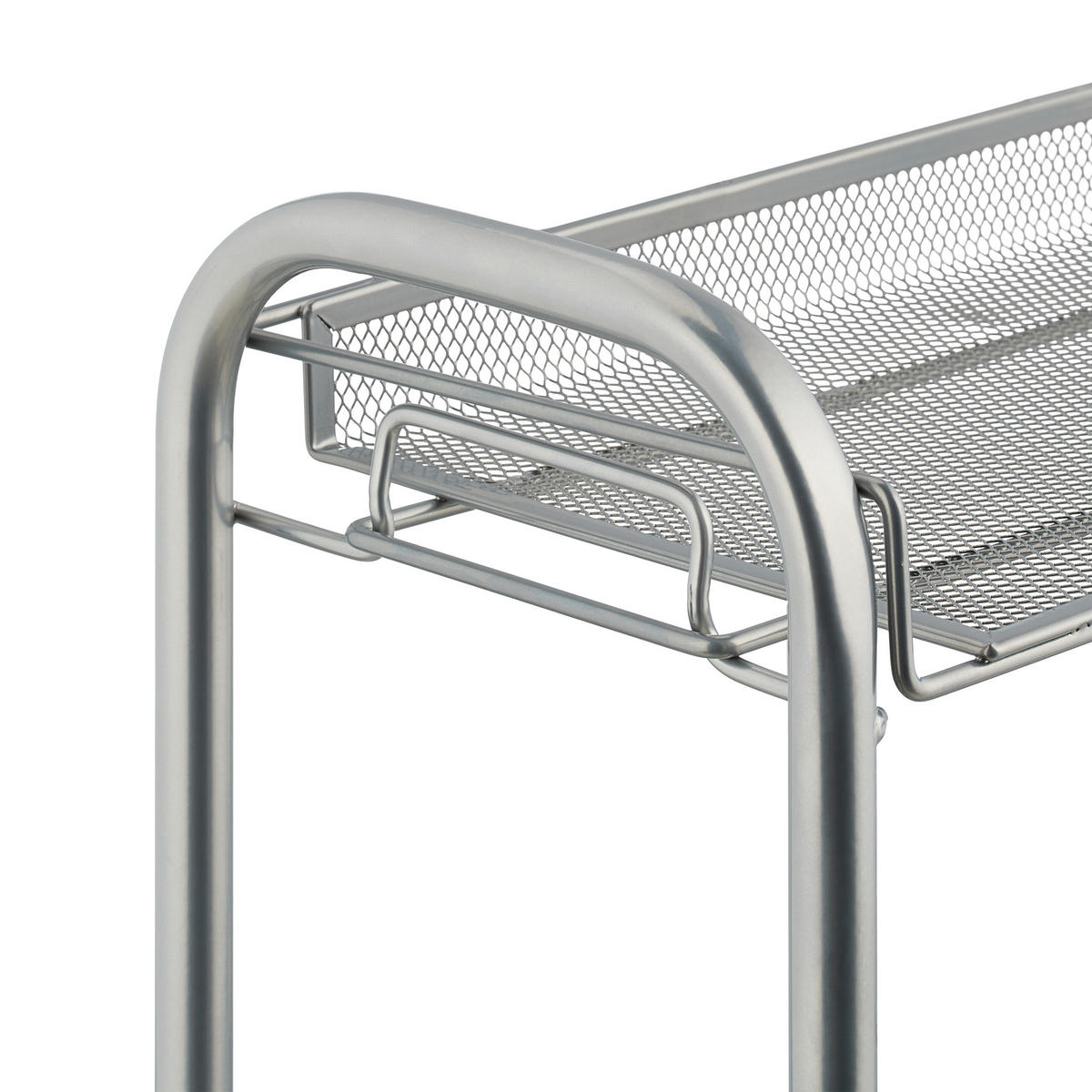 GEWÜRZREGAL - Silberfarben, Kunststoff/Metall (37/32/17cm) - Relaxdays