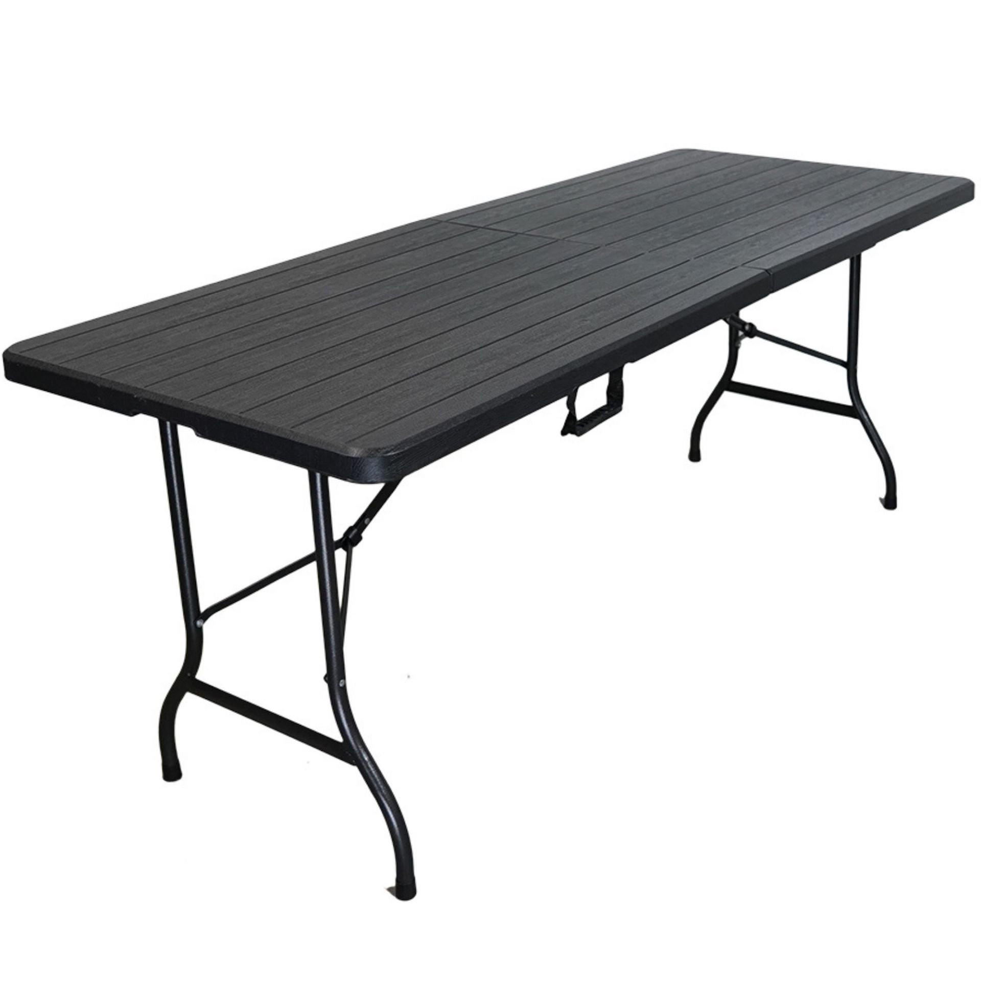 Chefgastro Buffettisch Schwarz 180x74x74 cm