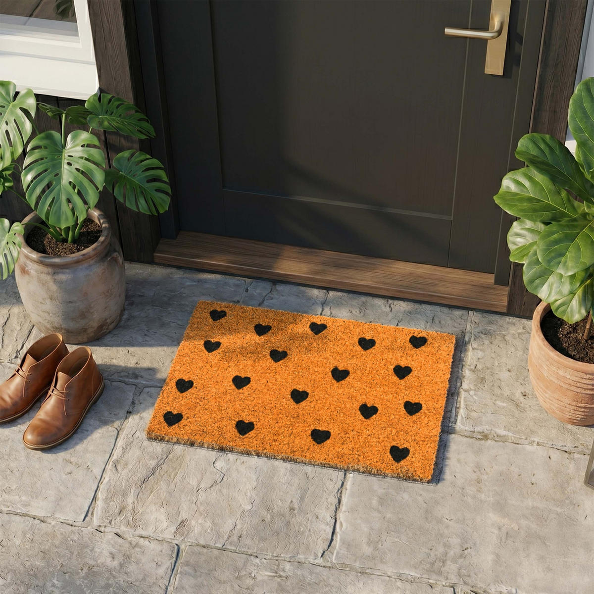 ROHOŽ - viacfarebná, textil/plast (60/40cm) - Relaxdays