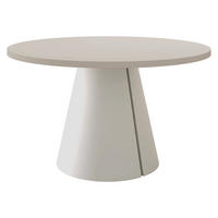 ESSTISCH Calma Cashmere 100 - Kaschmir, Holzwerkstoff/Metall (100/100/76cm) - MIRJAN24