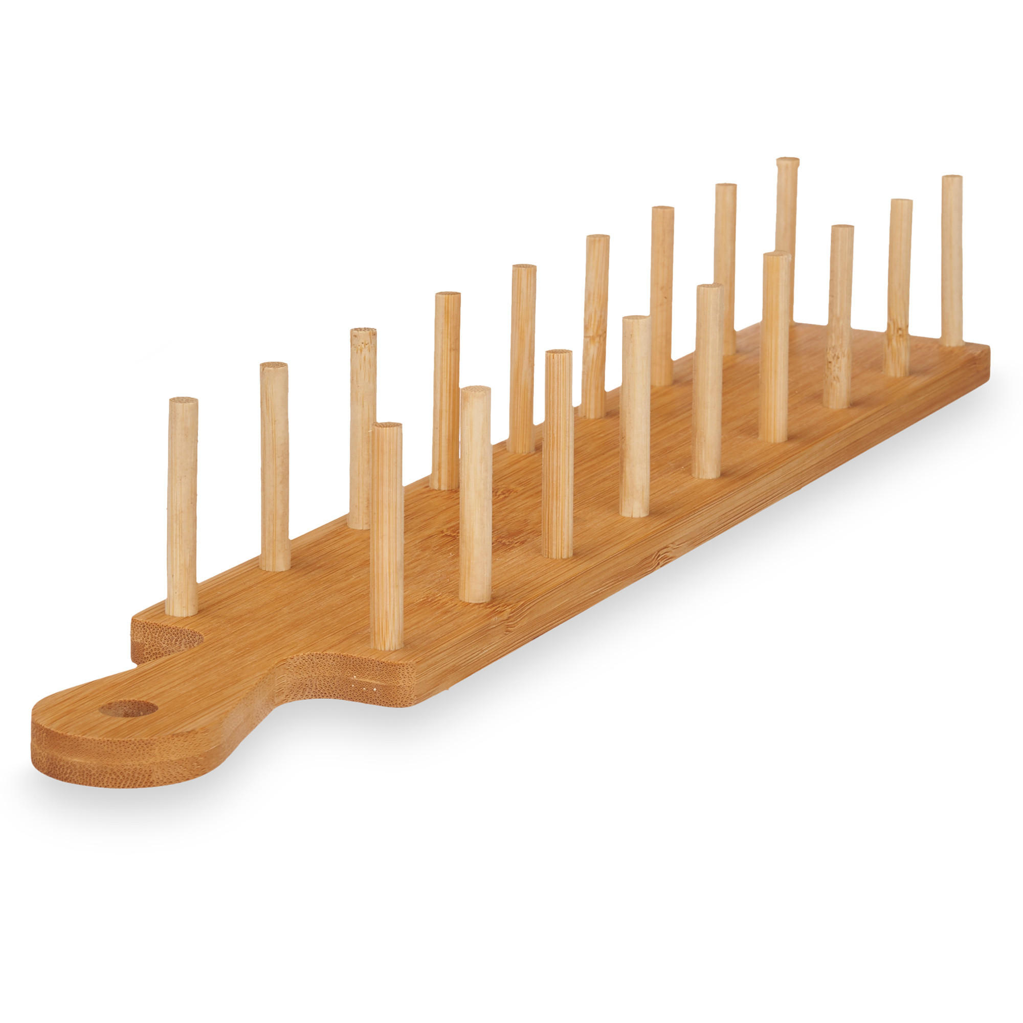 BAMBUSSTÄNDER für 8 Taco Mex Braun 6/41/7 cm - Braun, Naturmaterialien (41/7/6cm) - Kinvara