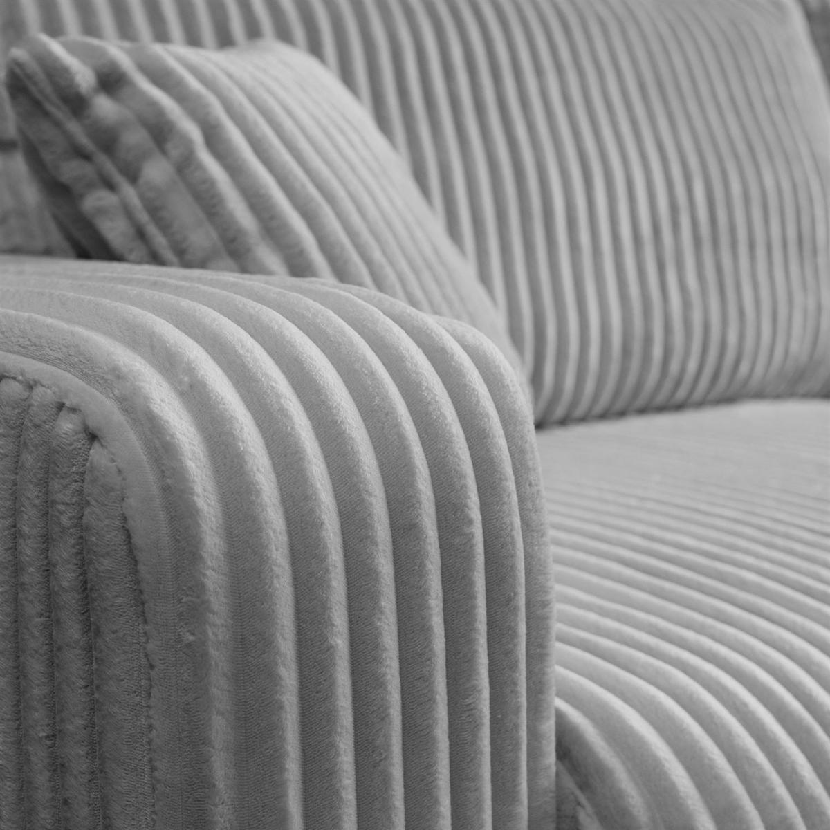 Ecksofa MOVE mit Schlaffunktion und Bettkasten, Tilia 86 - Hellgrau, Textil (247/143cm) - Lookway