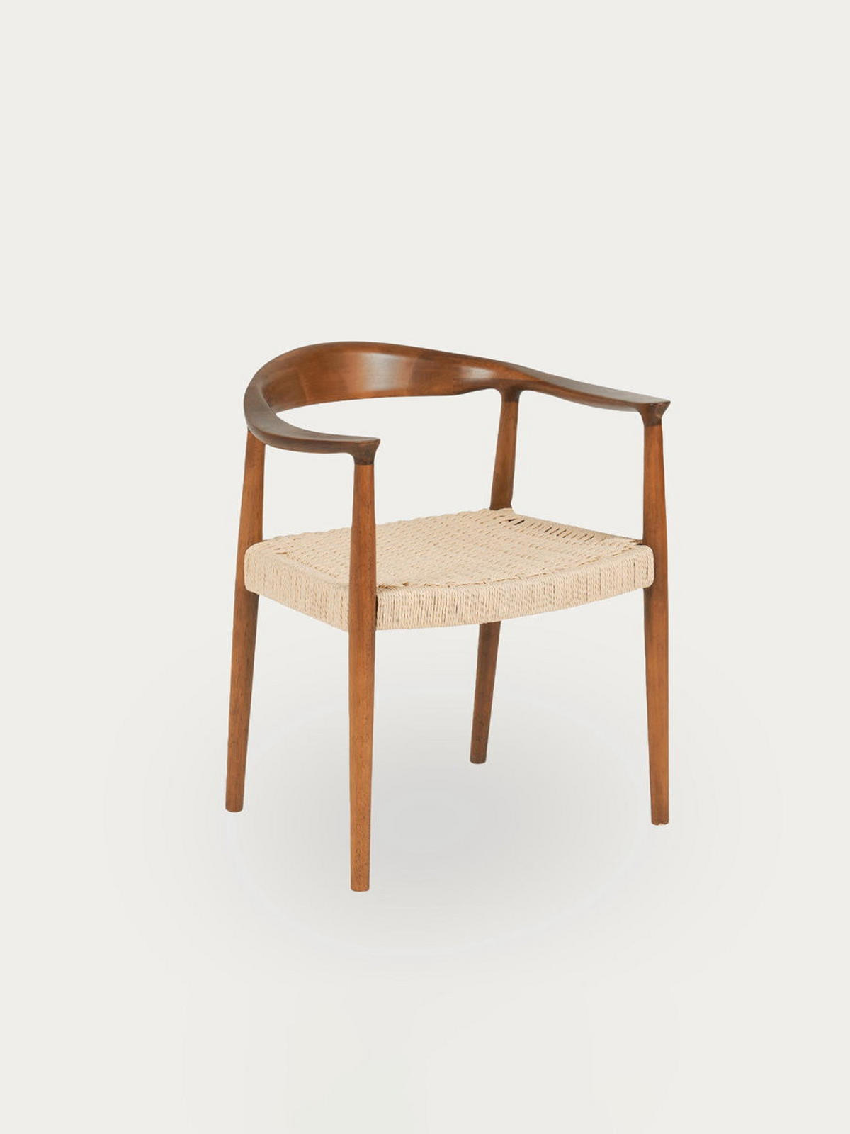 STUHL Nang Braun 65 cm x 73.5 cm - Braun, Holz (65/73/54cm) - Kenay Home