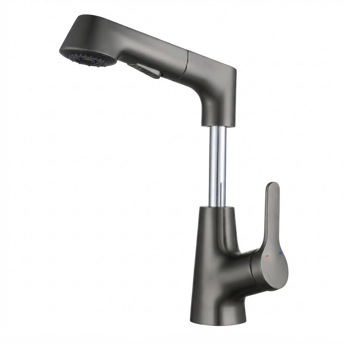 KÜCHENARMATUR，GRAUER Klapp, 42 x 23,5 x 7 cm - Grau, Metall (42/7/23.5cm) - Vallsero