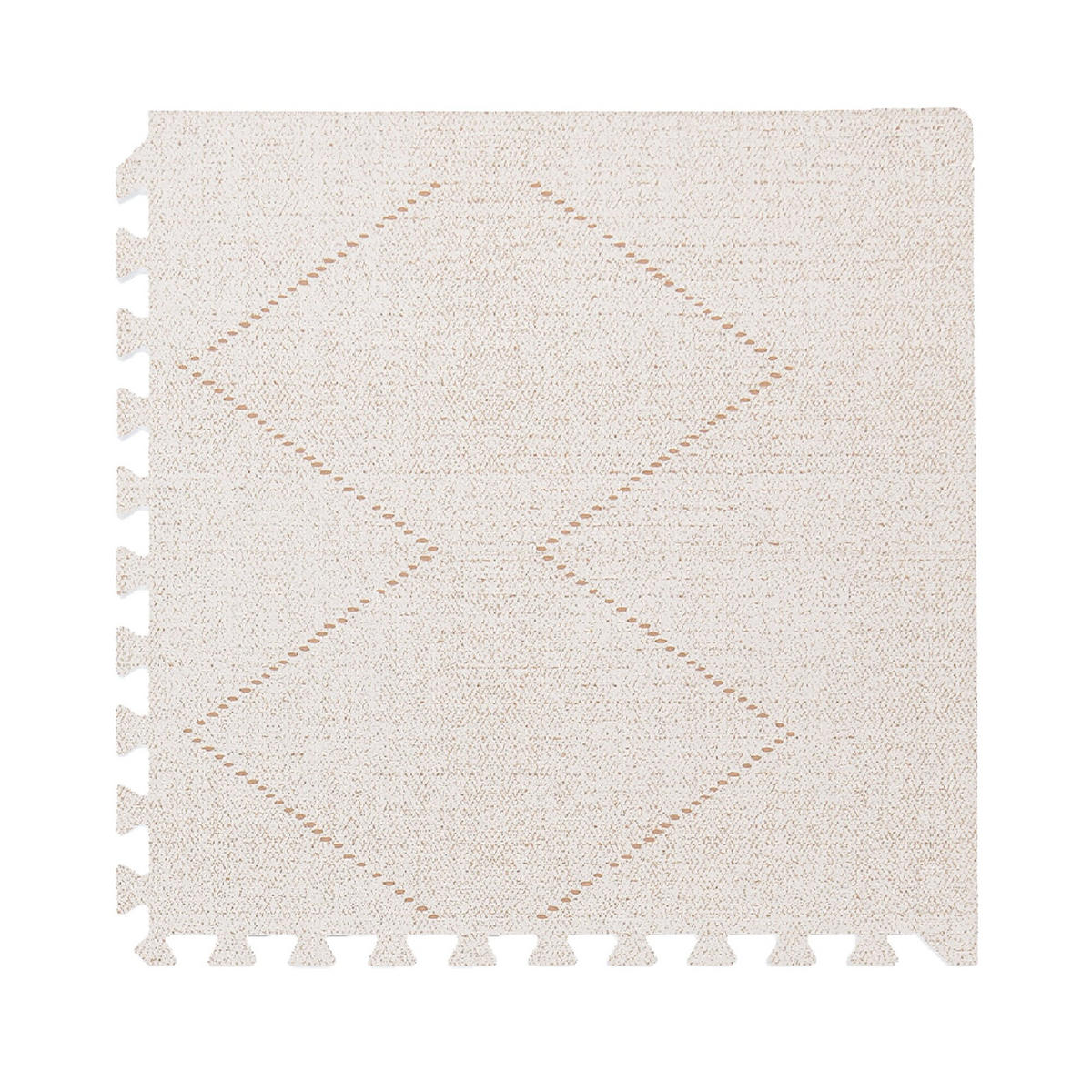 SPIELMATTE Tulum Bone beige 120x180 - Creme, Kunststoff (120/180cm)
