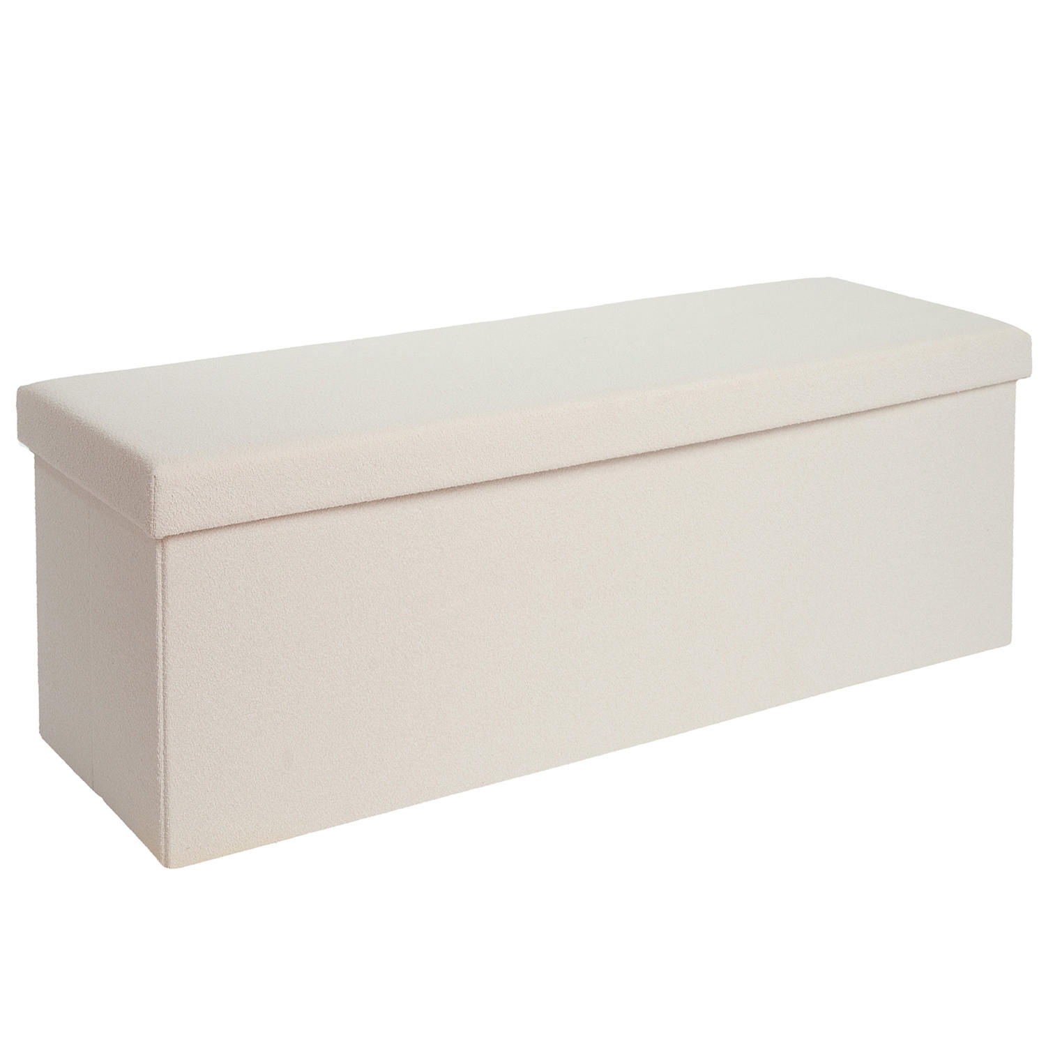 SITZBANK 110/38/38 cm, faltbar, Beige - Beige, Kunststoff (38/38/110cm) - Laleni