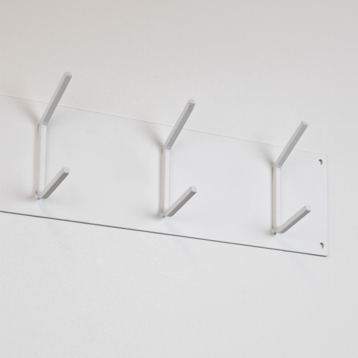 KLEIDERABLAGE Factory Weiß - Weiß, Metall (10/12/70cm) - LOFT42