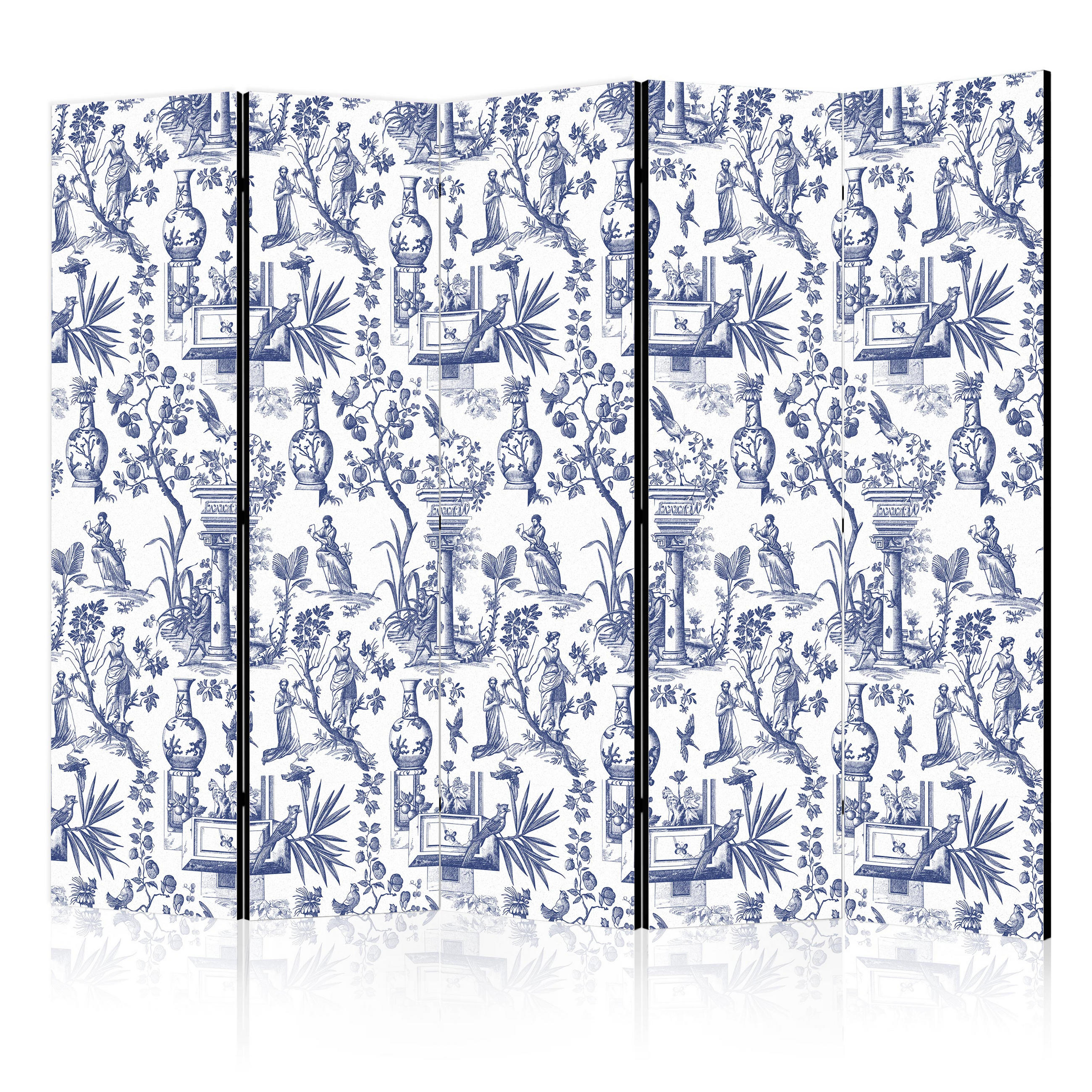 Muralo Paravent Blau 225x172x3 cm