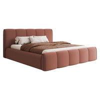 POLSTERBETT Lewis - Rosa, Holz/Holzwerkstoff (160/200cm) - MIRJAN24
