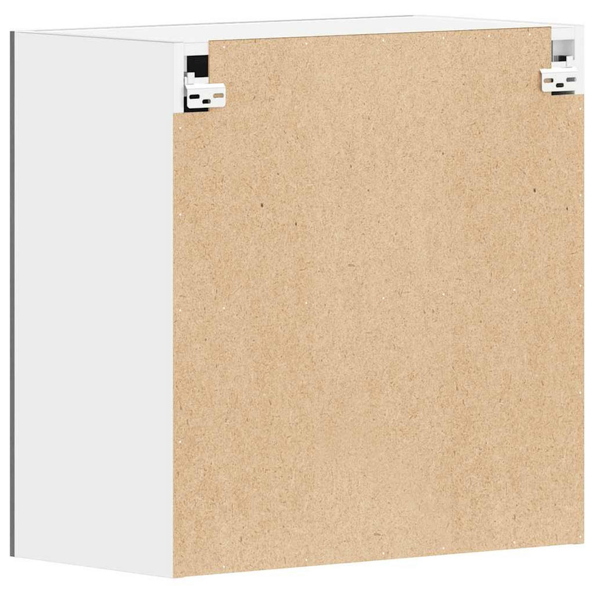 KÜCHENOBERSCHRANK Lyon mit 2 Türen 60/31/60 cm aus Holzwerkstoff Grau Sonoma Dekor - Silbereichenfarben, Holz (60/60/31cm) - vidaXL