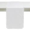 TISCHLÄUFER Arata - Weiß, Textil (180/35/1cm) - home&you
