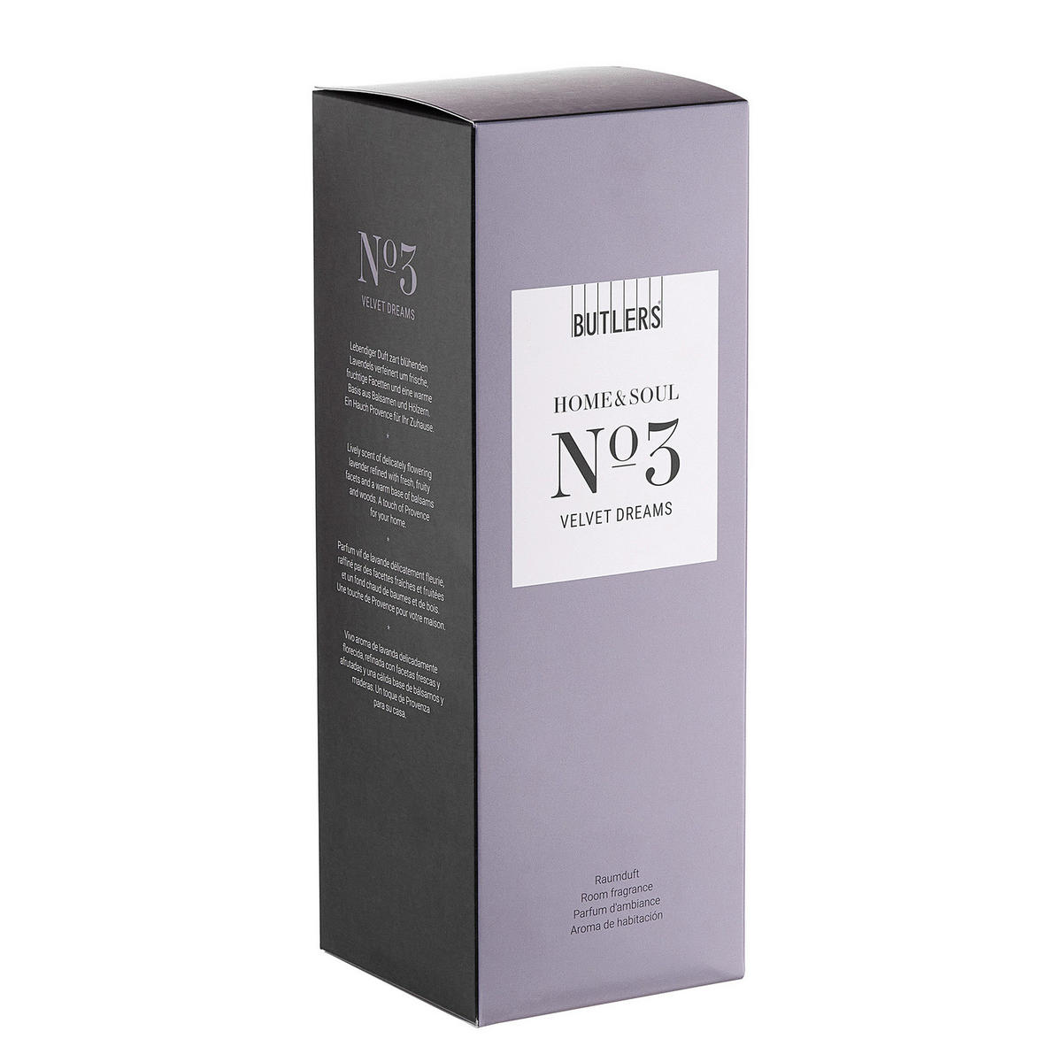 RAUMDUFT Home & Soul Velvet Dreams - Transparent, Glas/Naturmaterialen (7/22/7cm) - Butlers