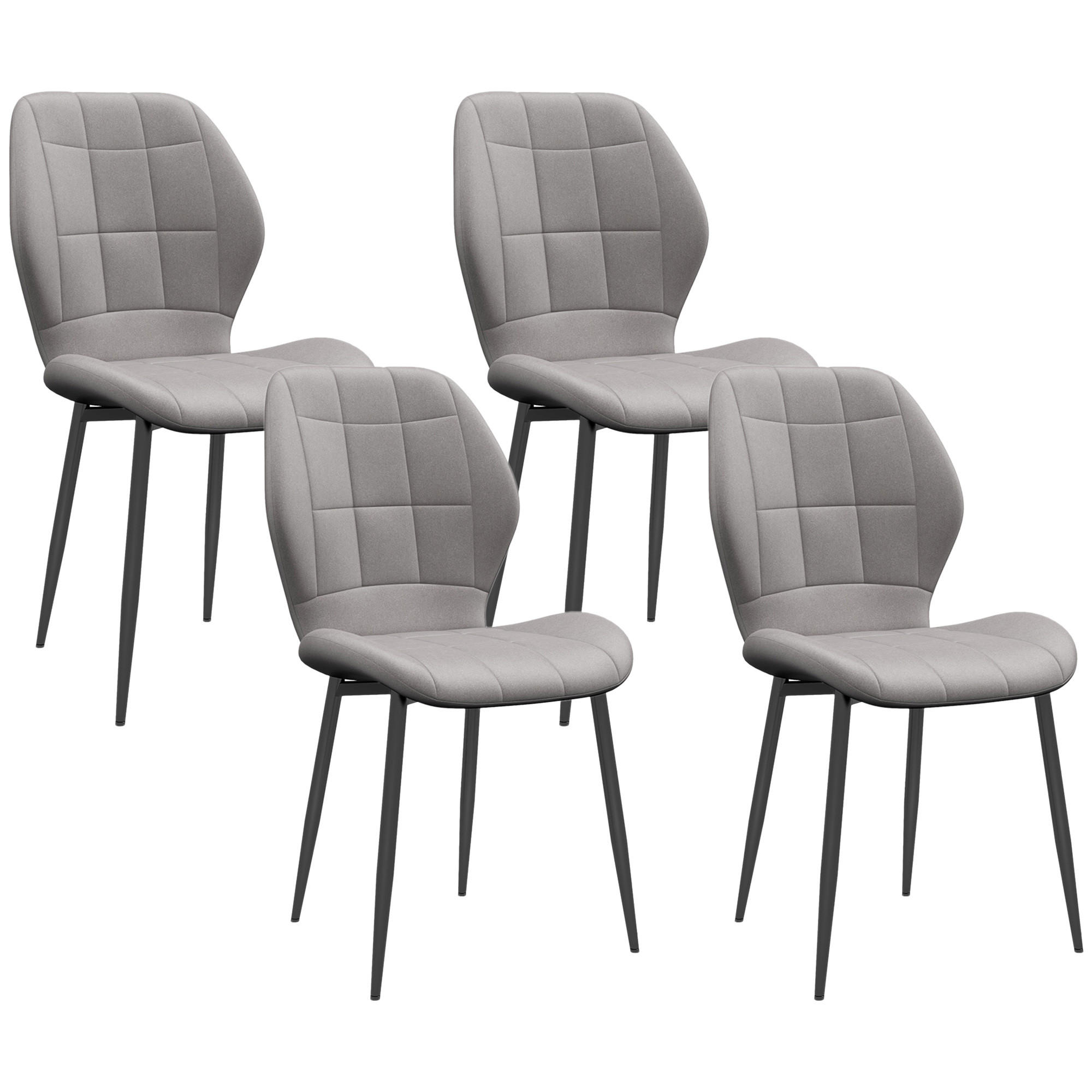GiPP Stühle Grau 47x85x57 cm