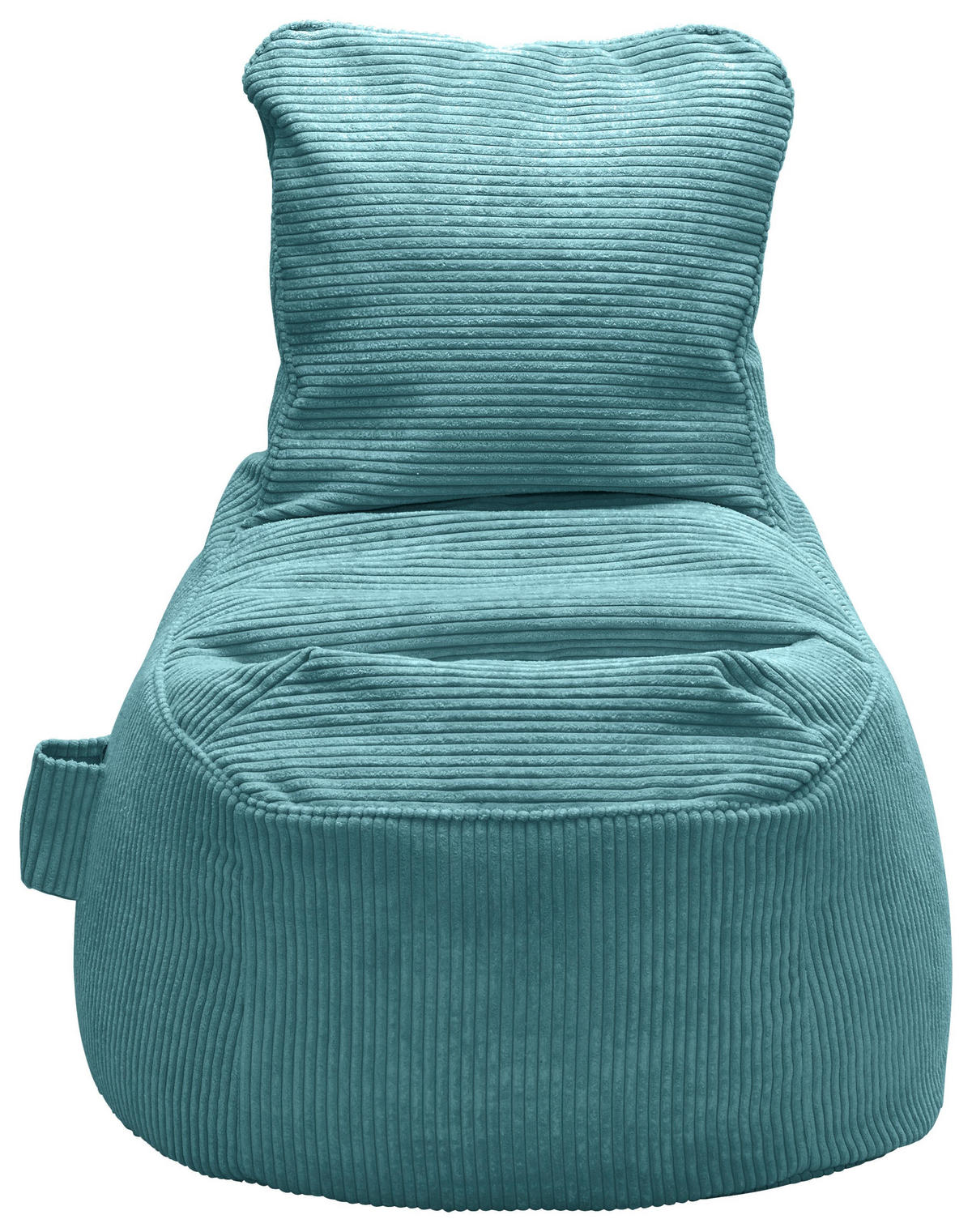 SITZSACK Cortona Cord Petrol - Petrol, Textil (85/100/85cm) - Mömax