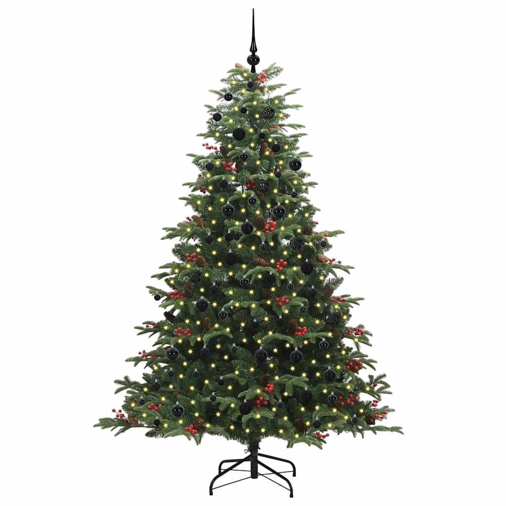 vidaXL Weihnachtsbaum Grün 210 cm