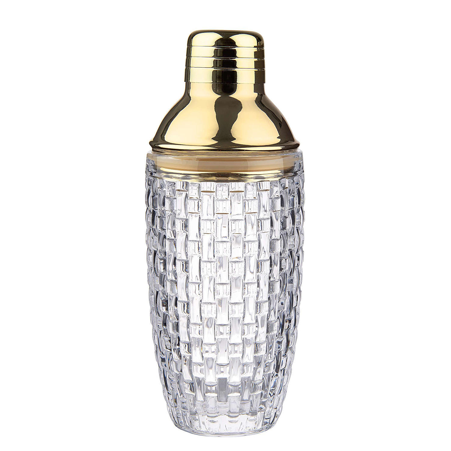 COCKTAILSHAKER Bar Noble - Transparent, Metall (7/14/8cm) - Butlers