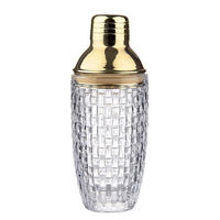 COCKTAILSHAKER Bar Noble - Transparent, Metall (7/14/8cm) - Butlers