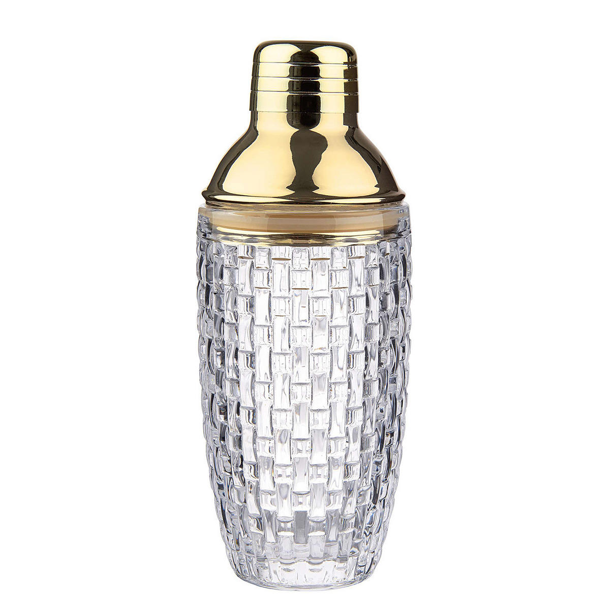 COCKTAILSHAKER Bar Noble - Transparent, Metall (7/14/8cm) - Butlers