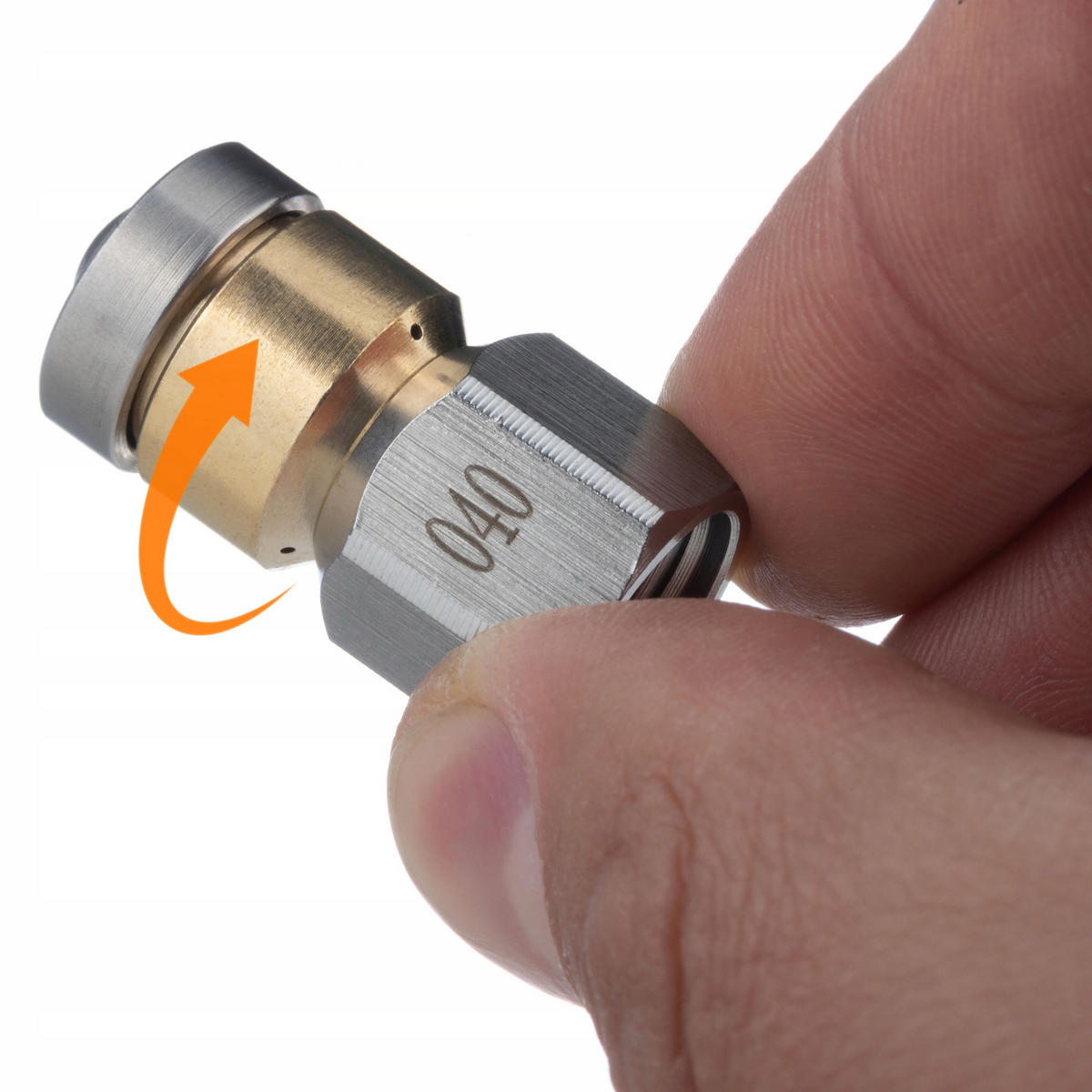 SCHLAUCH HydroClean DuoJet 15M Rohrreinigung Set, 15 m, 155 bar, max. 529 bar, M22/1/4" NPT, 2 Düsen - Multicolor, Kunststoff/Metall (23/7/23cm)